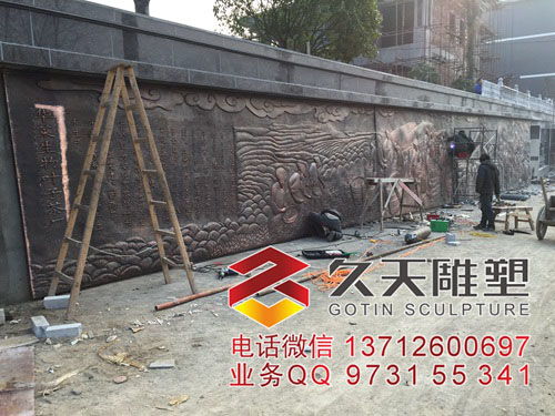 校园浮雕雕塑与塑木景观材料的应用价值